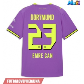 Lacne Muži Futbalové dres Borussia Dortmund Emre Can #23 2026-27 Krátky Rukáv - Tretina